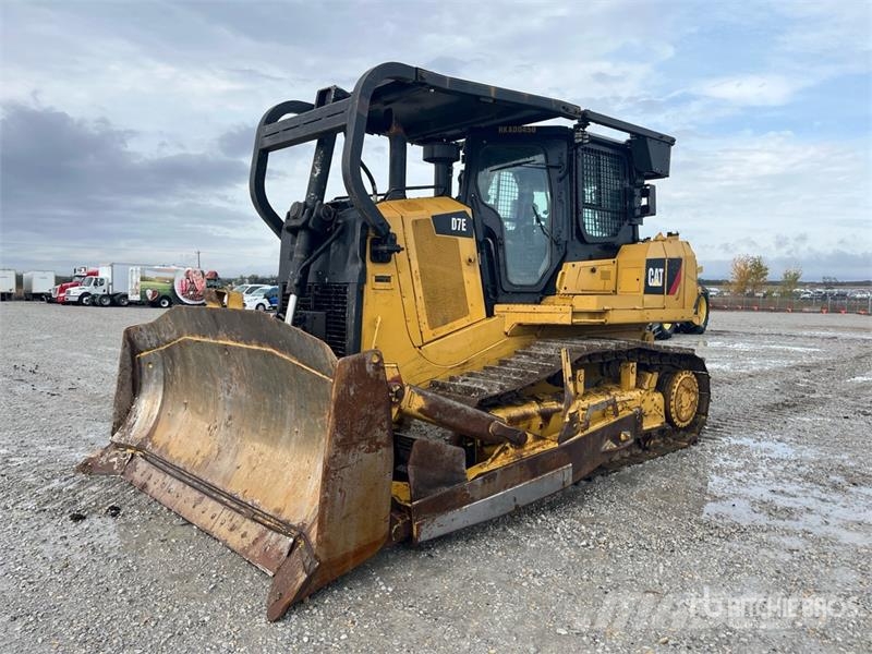 CAT D7E Crawler Dozer Bulldozer på larvebånd