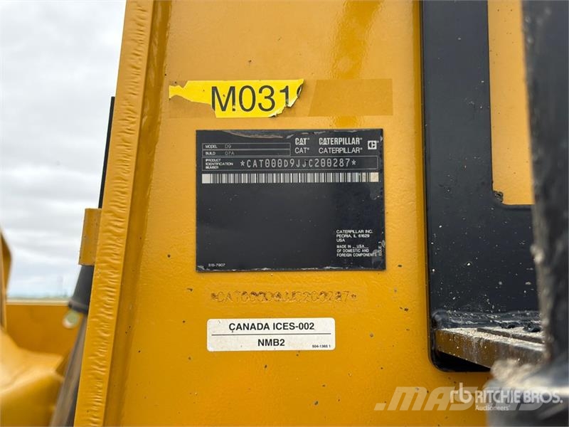 CAT D9 Crawler Dozer Bulldozer på larvebånd