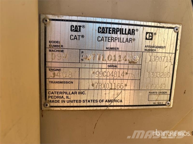 CAT D9R Buldozere pe senile