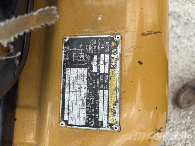 CAT GC25K Інше