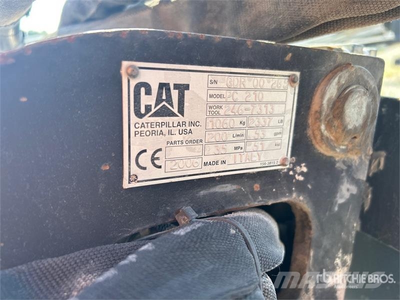 CAT PC210 67 in Skid Steer Planer Outros componentes