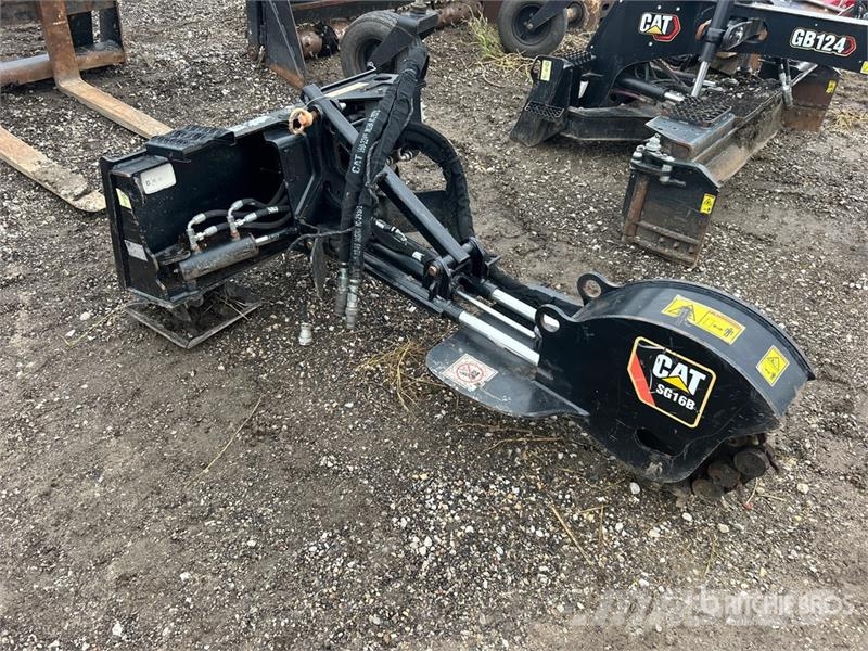 CAT SG16B Skid Steer Stump Grinder Kardánhajtású ekék és Forgó-boronák