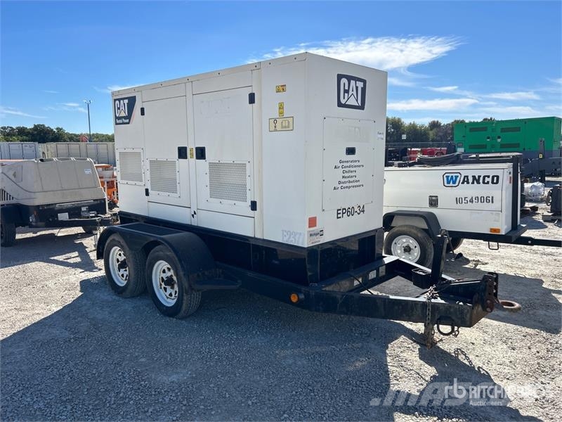 CAT XQ60-6 55 kW Mobile Generator Set Naftové generátory