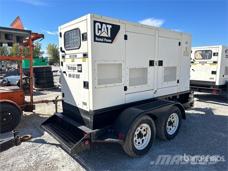 CAT XQ60-6 55 kW Mobile Generator Set Naftové generátory