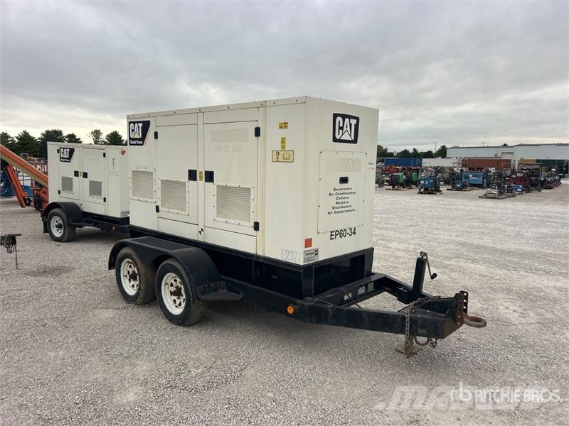 CAT XQ60-6 55 kW Mobile Generator Set Diiselgeneraatorid
