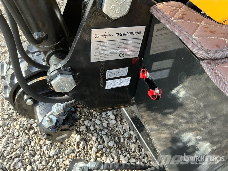 CFG H13R Mini Excavator (Unused) Міні-екскаватори < 7т