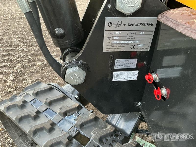 CFG H13R Mini Excavator (Unused) Міні-екскаватори < 7т