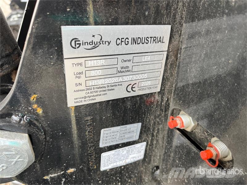 CFG H13R Mini Excavator (Unused) Minikoparki