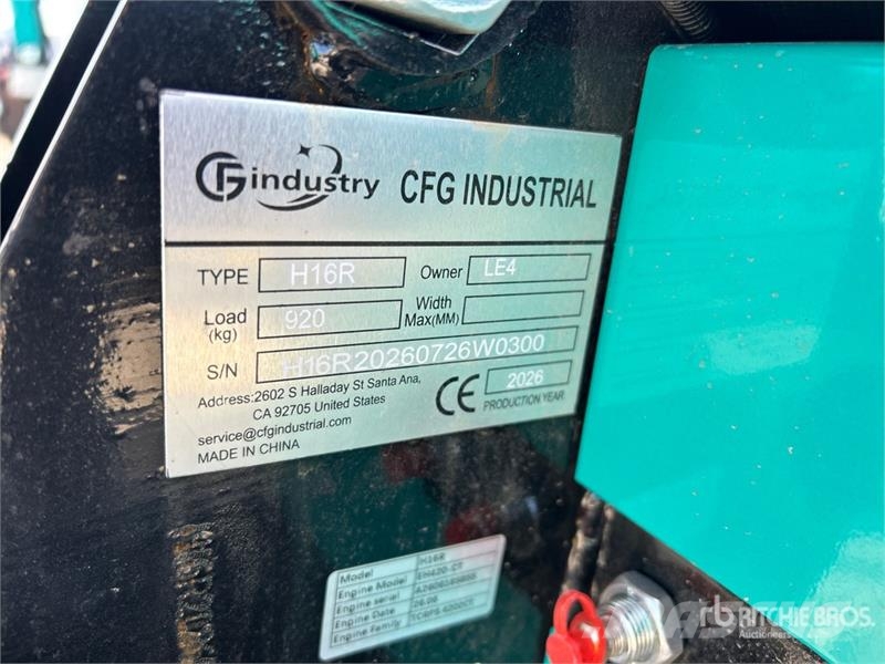 CFG H16R Mini Excavator (Unused) Mini bageri <7t