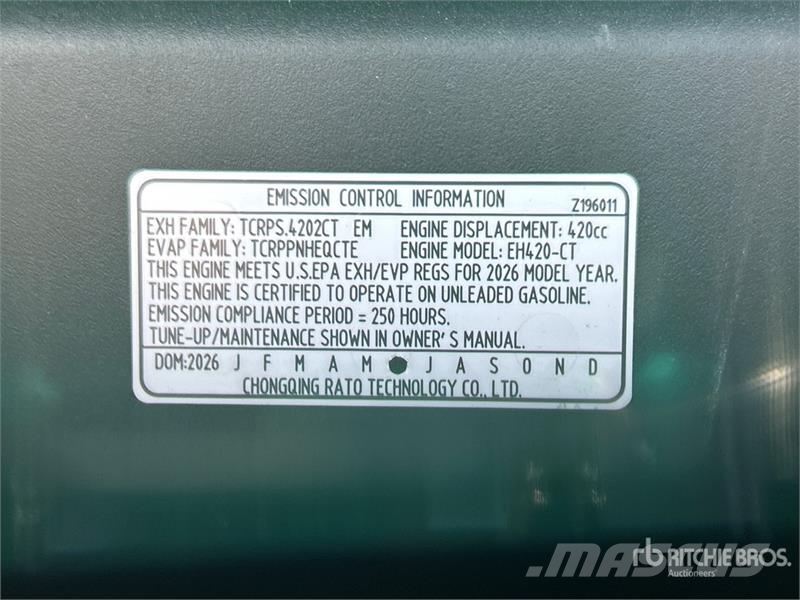 CFG H16R Mini Excavator (Unused) حفارات صغيرة أقل من 7 طن (حفارات صغيرة)
