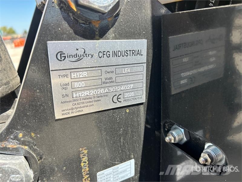 CFG Industrial H12R Mini Excavator (Unused) Mini rýpadlá < 7t