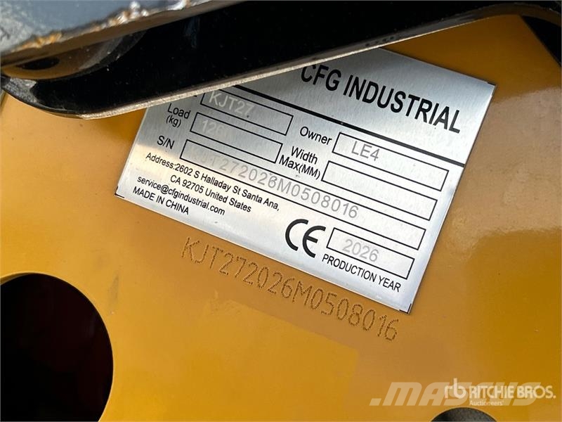 CFG KJT27 Mini Compact Track Loader (Unused) Carregadoras de direcção deslizante