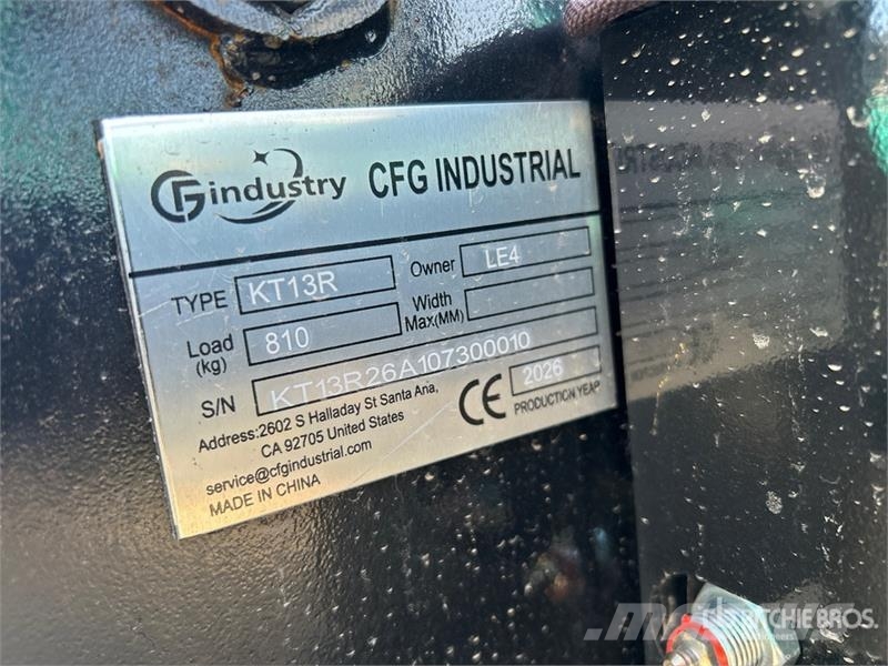 CFG KT13R Mini Excavator (Unused) Mini bageri <7t