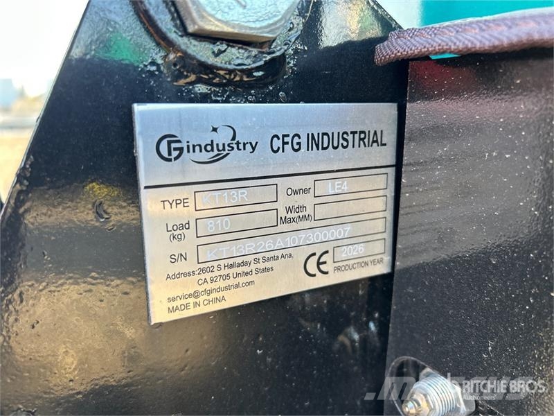 CFG KT13R Mini Excavator (Unused) Mini bageri <7t