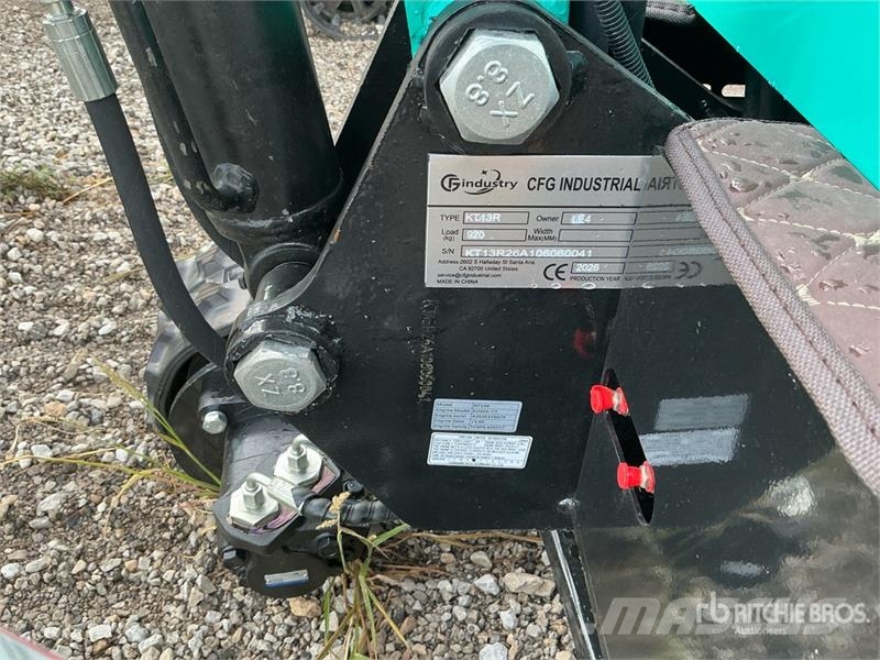 CFG KT13R Mini Excavator (Unused) Mini bagri <7t