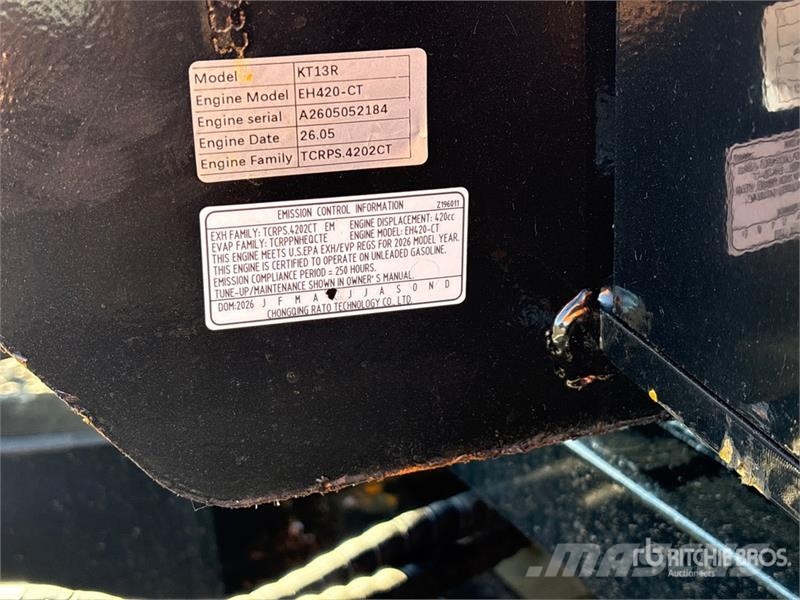 CFG KT13R Mini Excavator (Unused) Mini bagri <7t