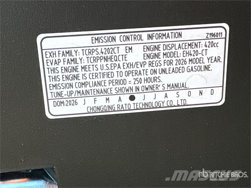 CFG KT13R Mini Excavator (Unused) Mini bagri <7t