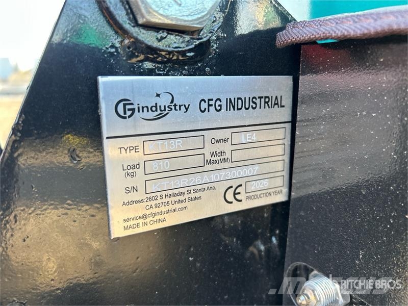 CFG KT13R Mini Excavator (Unused) Mini bageri <7t