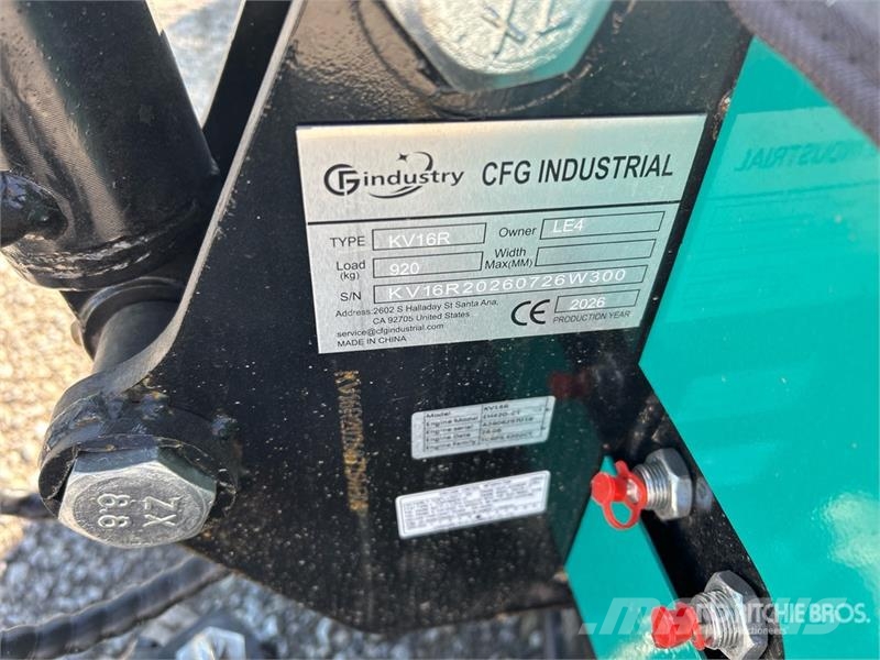 CFG KV16R Mini Excavator (Unused) Mini bageri <7t