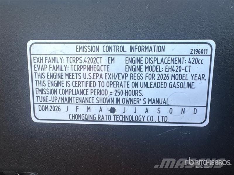 CFG MX15RX Mini Excavator (Unused) Mini bagri <7t