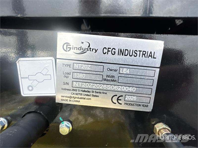 CFG NT20Z Mini Excavator (Unused) Mini bageri < 7t