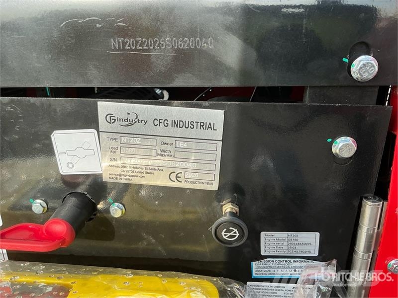 CFG NT20Z Mini Excavator (Unused) Mini bagri <7t
