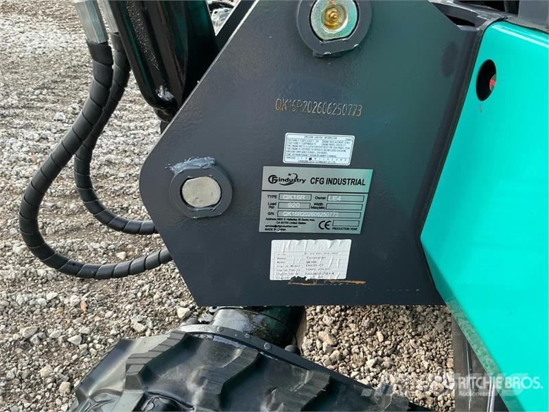 CFG QK16R Mini Excavator (Unused) Mini bagri <7t