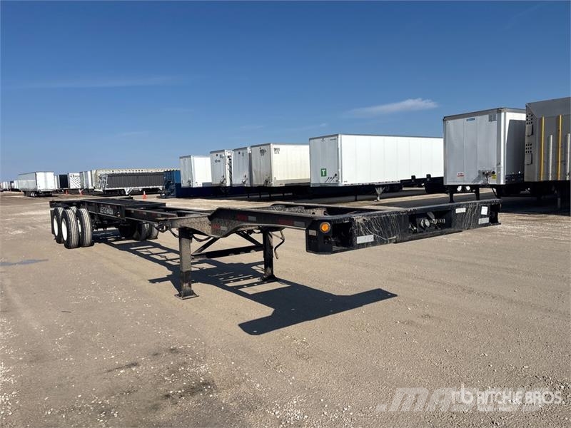 Chassis King 40 ft T/A Extendable Container Traile Kontejnerske prikolice