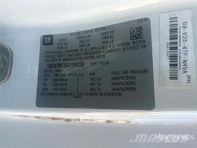 Chevrolet Colorado Citi