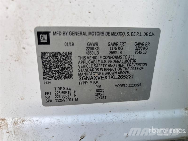 Chevrolet Equinox AWD SUV Cars