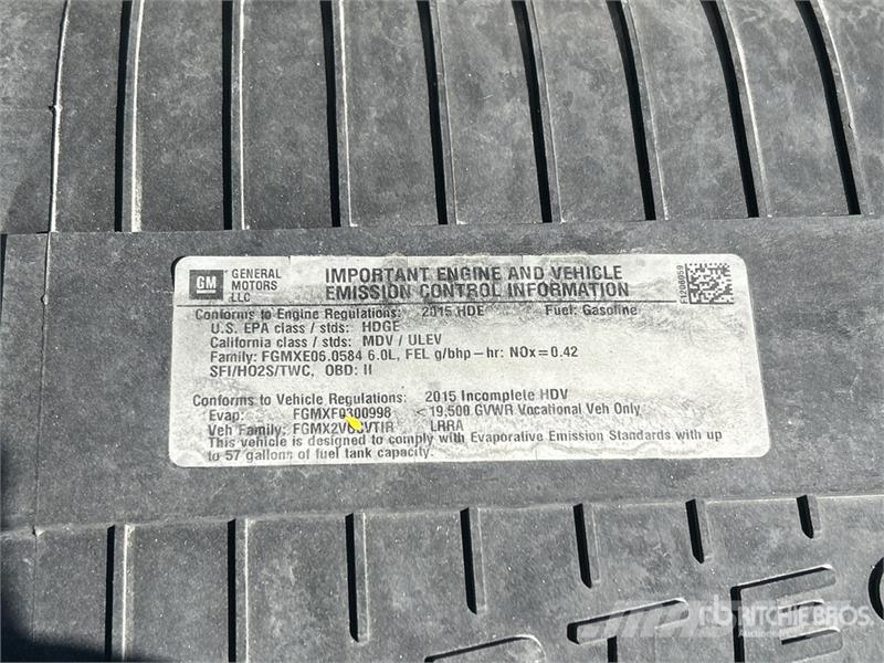 Chevrolet Express G3500 Skříňová nástavba