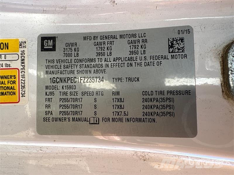 Chevrolet Silverado 1500 4x4 Pickup 其他
