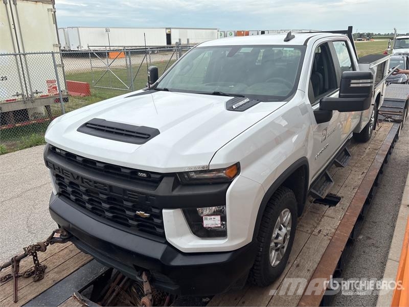 Chevrolet Silverado 2500 HD 4x4 Crew Cab Utility Truck Nakladacia/sklápacia bočnica
