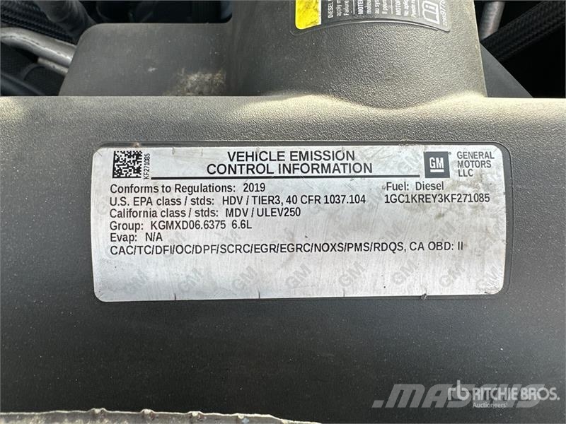 Chevrolet Silverado 2500HD WT 4x4 Crew Cab Pickup Autre fourgon / utilitaire