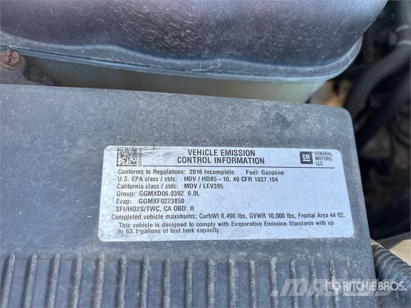 Chevrolet Silverado 2500HD 4x2 Utility Truck Utilitaire benne