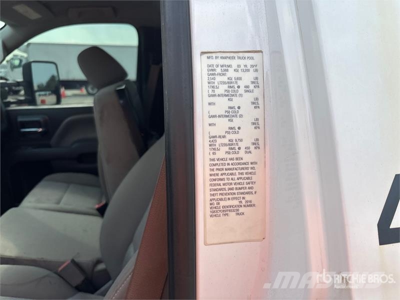 Chevrolet Silverado 3500HD Furgonetas caja abierta
