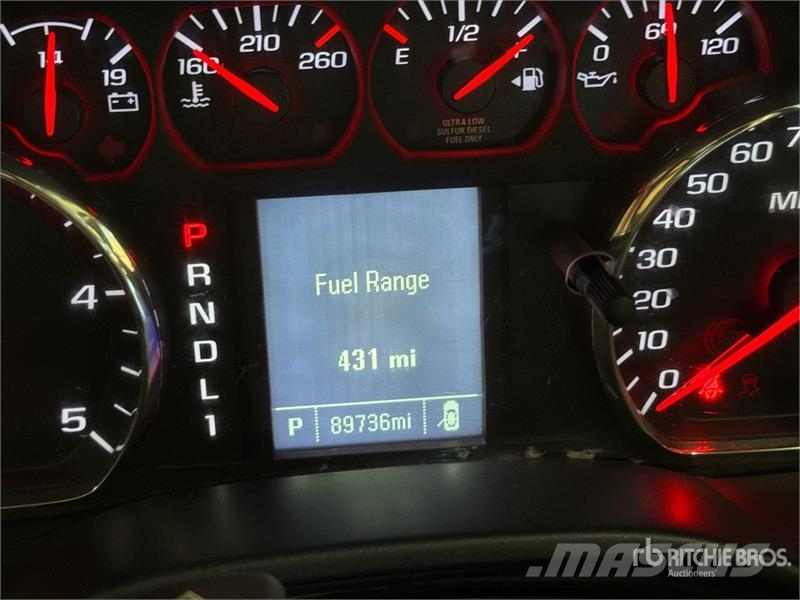 Chevrolet Silverado 5500HD 4x4 Crew Cab Utility Truck Prekucniki