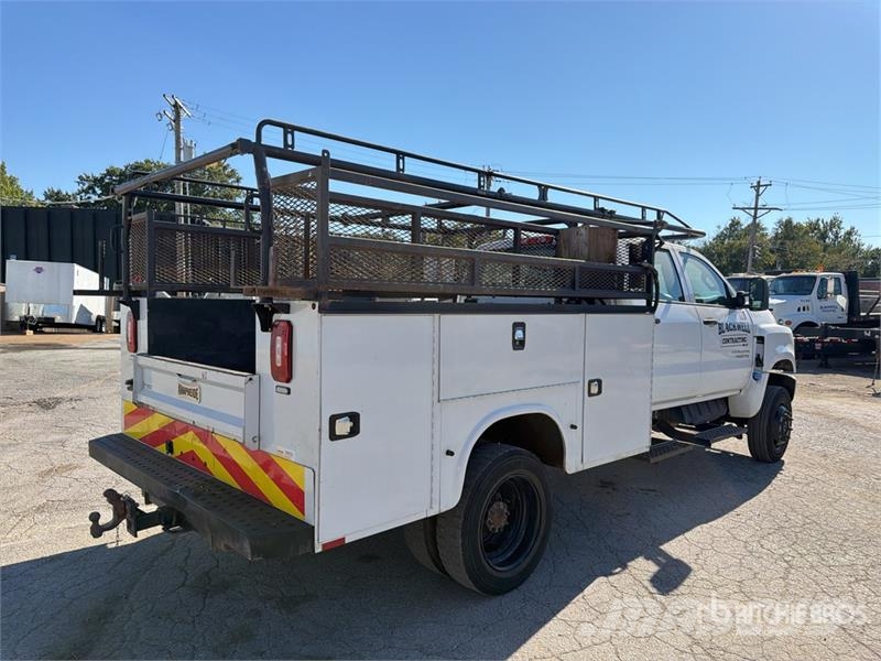 Chevrolet Silverado 5500HD 4x4 Crew Cab Utility Truck Prekucniki