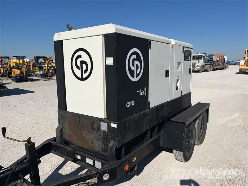 Chicago Pneumatic CPG 90 T4 72 kW Mobile Generator Set (Inoperable) Diesel Generators