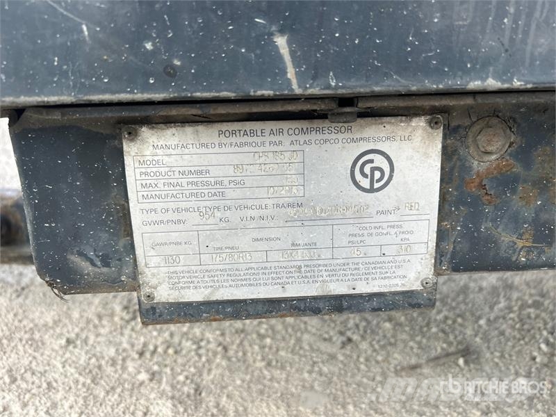 Chicago Pneumatic CPS185JD Kompressorit