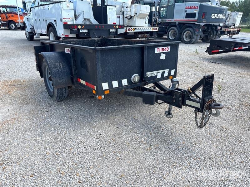 Chillton 8 ft S/A Dump Utility Trailer Sora- ja kippiperävaunut