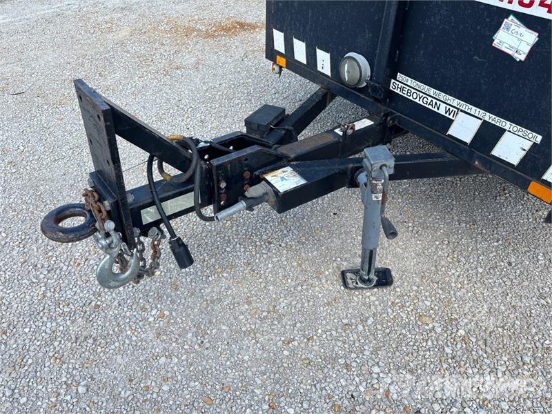 Chillton 8 ft S/A Dump Utility Trailer Sora- ja kippiperävaunut