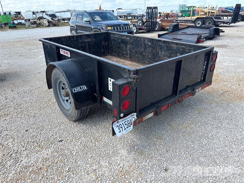 Chillton 8 ft S/A Dump Utility Trailer Sora- ja kippiperävaunut