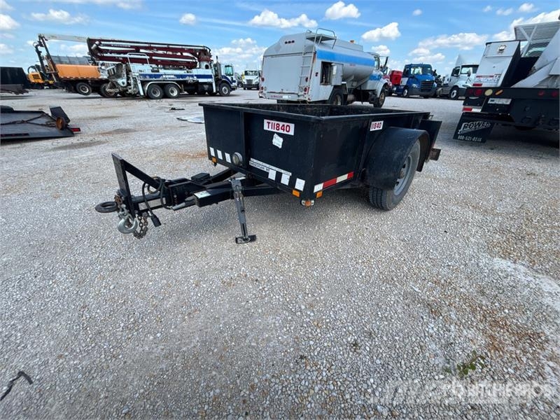 Chillton 8 ft S/A Dump Utility Trailer Sora- ja kippiperävaunut