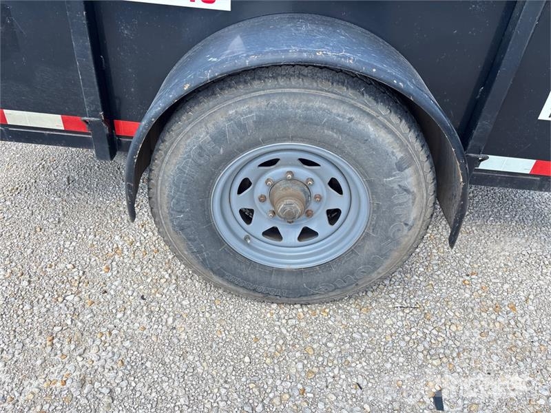 Chillton 8 ft S/A Dump Utility Trailer Sora- ja kippiperävaunut