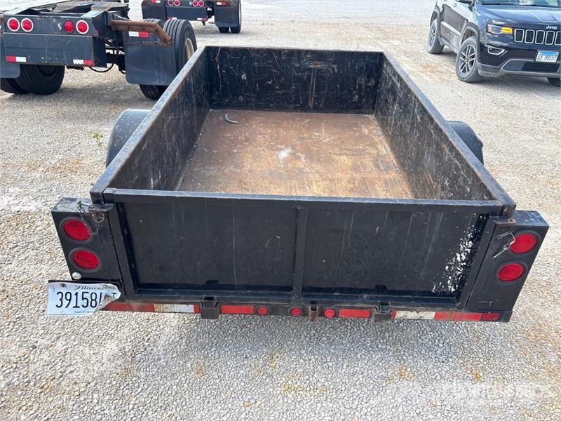 Chillton 8 ft S/A Dump Utility Trailer Sora- ja kippiperävaunut