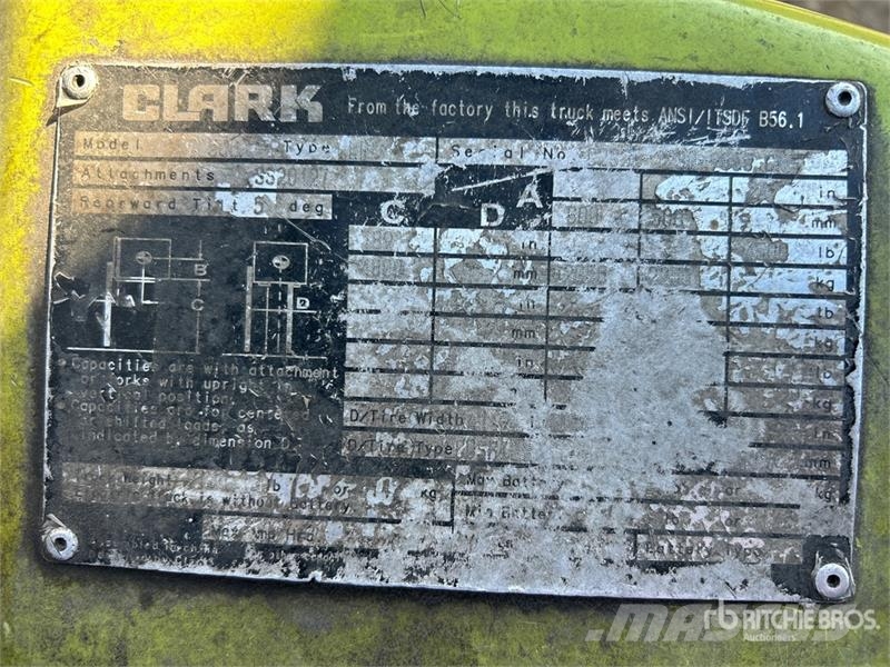Clark C25C 堆高機(叉車)-其他