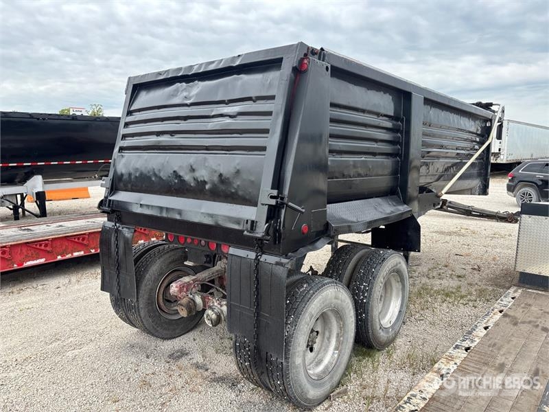 Clement HL2228 22 ft T/A Frameless Demolition End Dump Tra Kipper