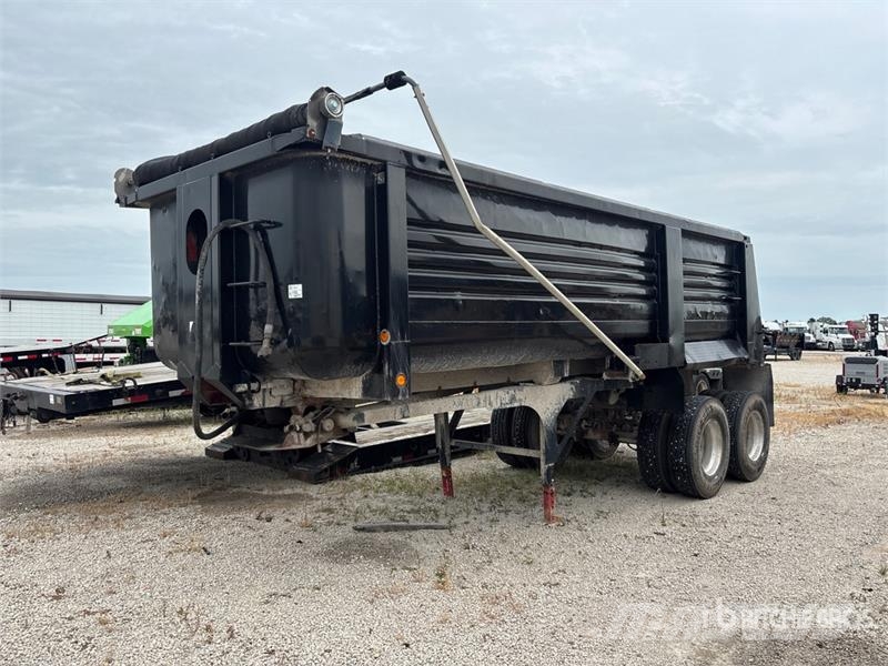 Clement HL2228 22 ft T/A Frameless Demolition End Dump Tra Kipper