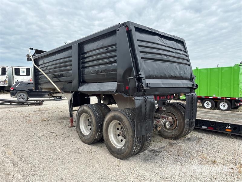 Clement HL2228 22 ft T/A Frameless Demolition End Dump Tra Kipper